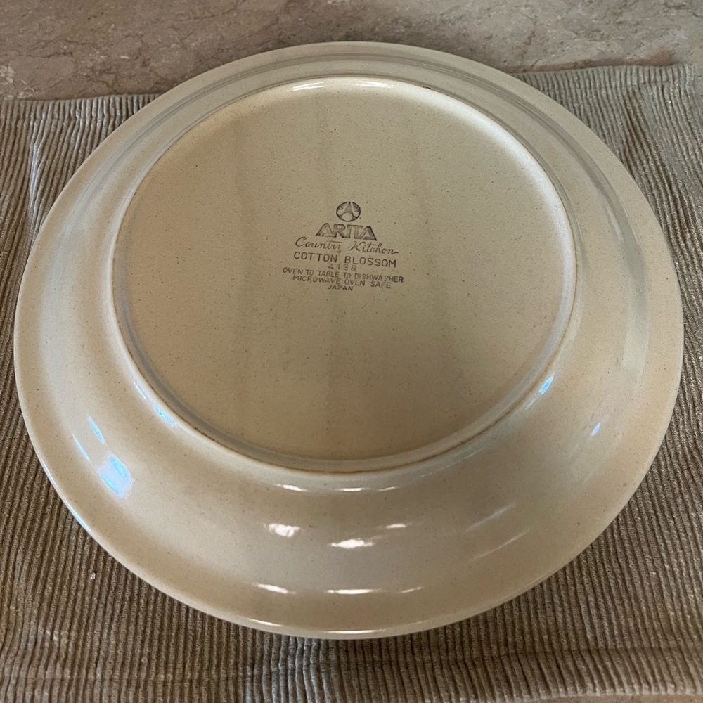 Floral Patterned Dinner Plates - Picture 3 of 3